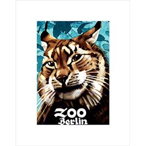 Wee Blue Coo Advert Exhibition Venue Berlin Zoo Lynx Germany Wall Art Print Wee Blue Coo Advert Exhibition Venue Berlin Zoo Lynx Germany Wall Art Print