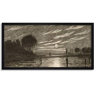 Artery8 Farrer Little Hell Gate Harlem New York Etching Framed Wall Art Print Long 25X12 Inch Artery8 Farrer Little Hell Gate Harlem New York Etching Framed Wall Art Print Long 25X12 Inch