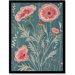 Artery8 Blooming Pink Carnation Flowers Artwork Spring Living Room Artwork Framed Wall Art Print A4 Artery8 Blooming Pink Carnation Flowers Artwork Spring Living Room Artwork Framed Wall Art Print A4