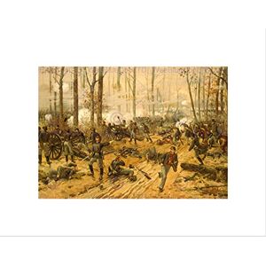 Wee Blue Coo WAR AMERICAN CIVIL BATTLE SHILOH USA NEW BLACK FRAMED ART PRINT B12X11972 Wee Blue Coo WAR AMERICAN CIVIL BATTLE SHILOH USA NEW BLACK FRAMED ART PRINT B12X11972