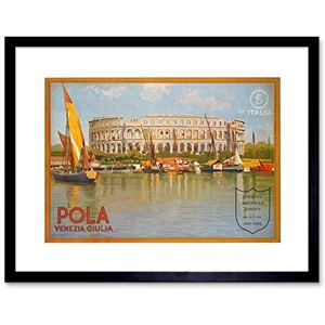 Wee Blue Coo Travel Pola Pula Croatia Arena Roman Stadium Venice Lake Framed Wall Art Print Wee Blue Coo Travel Pola Pula Croatia Arena Roman Stadium Venice Lake Framed Wall Art Print