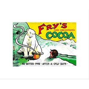 Wee Blue Coo Advert Drink Cocoa Powder Polar Bear Ice Steam Food Wall Art Print Wee Blue Coo Advert Drink Cocoa Powder Polar Bear Ice Steam Food Wall Art Print