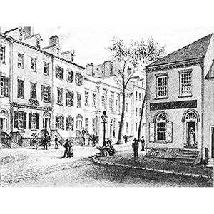 Artery8 Burton United States Branch Bank Wall Street Drawing Unframed Wall Art Print Poster Home Decor Premium Artery8 Burton United States Branch Bank Wall Street Drawing Unframed Wall Art Print Poster Home Decor Premium