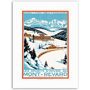 Wee Blue Coo Winter Mont Revard Alpine Resort Ski Snow France Travel Sport Canvas Art Print Wee Blue Coo Winter Mont Revard Alpine Resort Ski Snow France Travel Sport Canvas Art Print