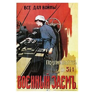 Wee Blue Coo War First World Military Loan Russia Vintage Advert Wall Art Print Wee Blue Coo War First World Military Loan Russia Vintage Advert Wall Art Print