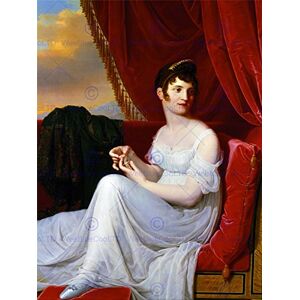 Wee Blue Coo Painting Duvivier Socialite Madame Theresa Tallien Wall Art Print Wee Blue Coo Painting Duvivier Socialite Madame Theresa Tallien Wall Art Print