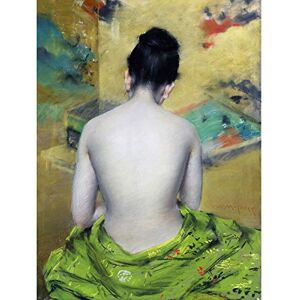 Fine Art Prints Merritt Back Of A Nude Woman Painting Art Print Canvas Premium Wall Decor Poster Mural Fine Art Prints Merritt Back Of A Nude Woman Painting Art Print Canvas Premium Wall Decor Poster Mural