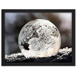 Artery8 Danielarapava Frosted Bubble Ice Amazing Photo Artwork Framed Wall Art Print 18X24 Inch Artery8 Danielarapava Frosted Bubble Ice Amazing Photo Artwork Framed Wall Art Print 18X24 Inch