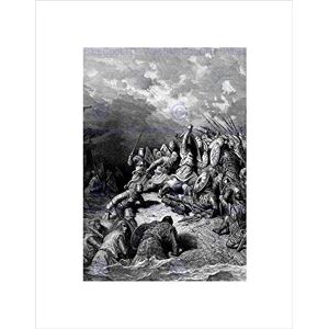 Wee Blue Coo Dore Richard I Lionheart Delivering Jaffa 1877 Wall Art Print Wee Blue Coo Dore Richard I Lionheart Delivering Jaffa 1877 Wall Art Print