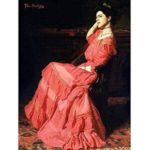 Fine Art Prints Anshutz Rose Woman Malerei Kunstdruck Leinwand Premium Wanddekoration Poster Wandbild Fine Art Prints Anshutz Rose Woman Malerei Kunstdruck Leinwand Premium Wanddekoration Poster Wandbild