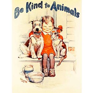 Wee Blue Coo Political Animal Welfare Charity Kid Cat Dog Kind Art Print Poster Wall Decor 12X16 Inch Wee Blue Coo Political Animal Welfare Charity Kid Cat Dog Kind Art Print Poster Wall Decor 12X16 Inch