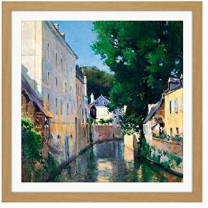 Fine Art Prints Aureliano De Beruete The River Isole Quimperle Square Wooden Framed Wall Art Print Picture 16X16 Inch Fine Art Prints Aureliano De Beruete The River Isole Quimperle Square Wooden Framed Wall Art Print Picture 16X16 Inch