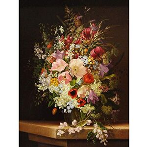 Wee Blue Coo Painting Dietrich Still Life Of Flowers Art Print Poster Wall Decor 12X16 Inch Wee Blue Coo Painting Dietrich Still Life Of Flowers Art Print Poster Wall Decor 12X16 Inch