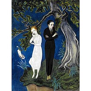 Artery8 Dardel Young Man In Black Girl In White Painting Unframed Wall Art Print Poster Home Decor Premium Artery8 Dardel Young Man In Black Girl In White Painting Unframed Wall Art Print Poster Home Decor Premium