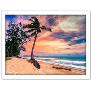 Artery8 Najm Phuket Thailand Tropical Palm Tree Beach Photo Artwork Framed Wall Art Print 18X24 Inch Artery8 Najm Phuket Thailand Tropical Palm Tree Beach Photo Artwork Framed Wall Art Print 18X24 Inch