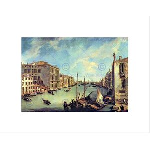 Wee Blue Coo Canaletto Grand Canal At San Vio Old Master Wall Art Print Wee Blue Coo Canaletto Grand Canal At San Vio Old Master Wall Art Print