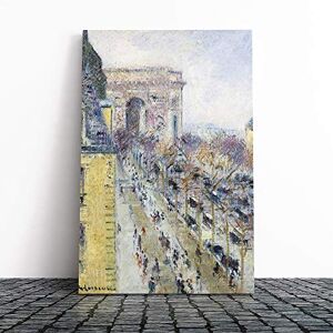 Big Box Art Canvas Print Wall Art Gustave Loiseau The Place De L'Etoile (2) Mounted & Stretched Box Frame Picture Home Decor for Kitchen, Living Room, Bedroom, Hallway, Multi-Colour, 30x20 Inch Big Box Art Canvas Print Wall Art Gustave Loiseau The Place De L'Etoile (2) Mounted & Stretched Box Frame Picture Home Decor for Kitchen, Living Room, Bedroom, Hallway, Multi-Colour, 30x20 Inch