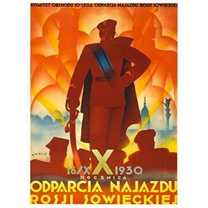 Wee Blue Coo Political Military Poland USSR Victory Pilsudski Warsaw Art Print Poster Wall Decor 12X16 Inch Wee Blue Coo Political Military Poland USSR Victory Pilsudski Warsaw Art Print Poster Wall Decor 12X16 Inch