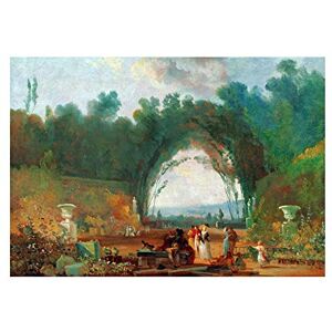Wee Blue Coo Painting Landscape L'aine View Terrace Saint-cloud Wall Art Print Wee Blue Coo Painting Landscape L'aine View Terrace Saint-cloud Wall Art Print