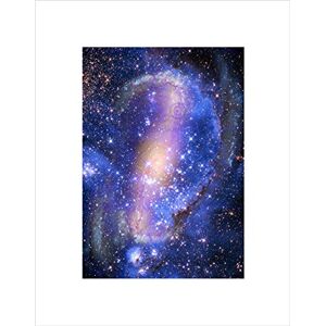 Wee Blue Coo SPIRAL GALAXY NEBULA STARS DEEP SPACE BLACK FRAMED ART PRINT PICTURE B12X9111 Wee Blue Coo SPIRAL GALAXY NEBULA STARS DEEP SPACE BLACK FRAMED ART PRINT PICTURE B12X9111