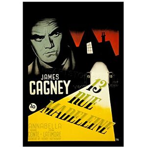 Wee Blue Coo Movie Film 13 Rue Madeleine James Cagney Action Wall Art Print Wee Blue Coo Movie Film 13 Rue Madeleine James Cagney Action Wall Art Print