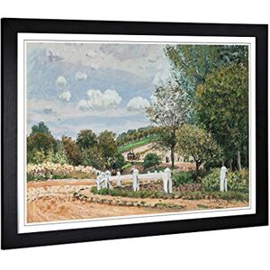 Big Box Art Framed Print of Alfred Sisley La Mare Aux Canards Design Wall Art Picture Home Decor for Kitchen, Living Room, Bedroom, Hallway, Black, A2 / 24.5x18 Inch / 62x45cm Big Box Art Framed Print of Alfred Sisley La Mare Aux Canards Design Wall Art Picture Home Decor for Kitchen, Living Room, Bedroom, Hallway, Black, A2 / 24.5x18 Inch / 62x45cm