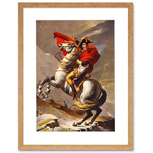 Wee Blue Coo Painting David Napoleon Crossing Alps Framed Print Picture F12X782 Wee Blue Coo Painting David Napoleon Crossing Alps Framed Print Picture F12X782