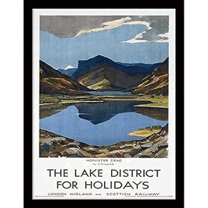 iPosters National Railway Museum FP11706P-PL The Lake District for Holidays Framed 30 x 40cm Print, MDF, Multi-Colour, 42 x 32 x 2.4 cm iPosters National Railway Museum FP11706P-PL The Lake District for Holidays Framed 30 x 40cm Print, MDF, Multi-Colour, 42 x 32 x 2.4 cm