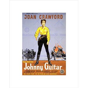 Wee Blue Coo Ad Movie Film Johnny Guitar Joan Crawford Swedish Release Wall Art Print Wee Blue Coo Ad Movie Film Johnny Guitar Joan Crawford Swedish Release Wall Art Print