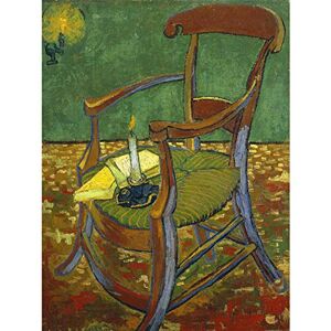 Fine Art Prints Vincent Van Gogh De Stoel Van Gauguin Large Wall Art Print Canvas Premium Poster Mural Fine Art Prints Vincent Van Gogh De Stoel Van Gauguin Large Wall Art Print Canvas Premium Poster Mural