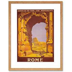 Wee Blue Coo TRAVEL ROME ITALY TITUS ARCH COLLOSEUM NEW FRAMED ART PRINT PICTURE F12X1425 Wee Blue Coo TRAVEL ROME ITALY TITUS ARCH COLLOSEUM NEW FRAMED ART PRINT PICTURE F12X1425