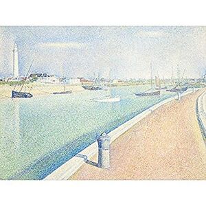 Fine Art Prints Seurat Georges The Channel Of Gravelines Petit Fort Philippe Unframed Wall Art Print Poster Home Decor Premium Fine Art Prints Seurat Georges The Channel Of Gravelines Petit Fort Philippe Unframed Wall Art Print Poster Home Decor Premium