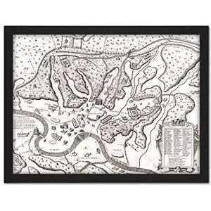 Artery8 Map Du Perac 1573 Ancient Rome Hills City Plan Chart Artwork Framed Wall Art Print 18X24 Inch Artery8 Map Du Perac 1573 Ancient Rome Hills City Plan Chart Artwork Framed Wall Art Print 18X24 Inch