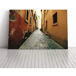 Big Box Art Canvas Print Wall Art Architecture Alley Through The Houses Mounted & Stretched Box Frame Picture Home Decor for Kitchen, Living Room, Bedroom, Hallway, Multi-Colour, 30x20 Inch Big Box Art Canvas Print Wall Art Architecture Alley Through The Houses Mounted & Stretched Box Frame Picture Home Decor for Kitchen, Living Room, Bedroom, Hallway, Multi-Colour, 30x20 Inch