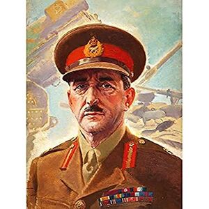Fine Art Prints War WWII UK Portrait Field Marshal Lord Alanbrooke Painting Art Print Canvas Premium Wall Decor Poster Mural Fine Art Prints War WWII UK Portrait Field Marshal Lord Alanbrooke Painting Art Print Canvas Premium Wall Decor Poster Mural