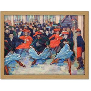 Artery8 Gerhardi Dance Viii Can-Can Dancers Bullier Painting Artwork Framed Wall Art Print 18X24 Inch Artery8 Gerhardi Dance Viii Can-Can Dancers Bullier Painting Artwork Framed Wall Art Print 18X24 Inch