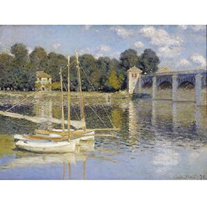 Fine Art Prints Claude Monet The Argenteuil Bridge Large Wall Art Print Canvas Premium Poster Mural Fine Art Prints Claude Monet The Argenteuil Bridge Large Wall Art Print Canvas Premium Poster Mural