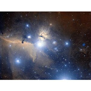 Wee Blue Coo Space Telescope Stars Orion Belt Flame Nebula Universe Large Art Print Poster Wall Decor 18x24 inch Wee Blue Coo Space Telescope Stars Orion Belt Flame Nebula Universe Large Art Print Poster Wall Decor 18x24 inch