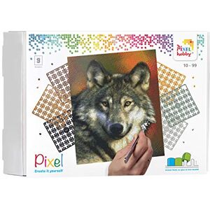 Pracht Creatives Hobby P090047 Wolf Pixel Mosaic - Mosaic Kit Pracht Creatives Hobby P090047 Wolf Pixel Mosaic - Mosaic Kit