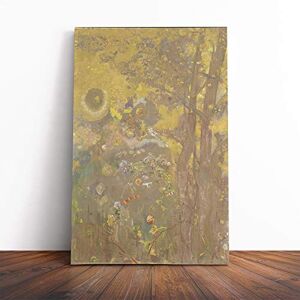 Big Box Art Canvas Print Wall Art Odilon Redon Trees Mounted and Stretched Box Frame Picture Home Decor for Kitchen, Living, Dining Room, Bedroom, Hallway, Multi-Colour, 24x16 Inch Big Box Art Canvas Print Wall Art Odilon Redon Trees Mounted and Stretched Box Frame Picture Home Decor for Kitchen, Living, Dining Room, Bedroom, Hallway, Multi-Colour, 24x16 Inch