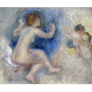Artery8 Renoir Study Scene Wagners Tannhauser Third Act Painting Premium Wall Art Canvas Print 18X24 Inch Artery8 Renoir Study Scene Wagners Tannhauser Third Act Painting Premium Wall Art Canvas Print 18X24 Inch