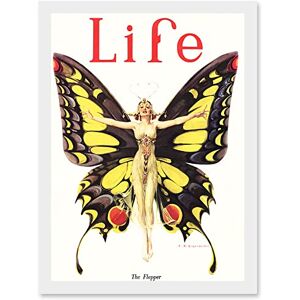 Artery8 - 1922 Life - White - Framed - Wall Art Print Artery8 - 1922 Life - White - Framed - Wall Art Print