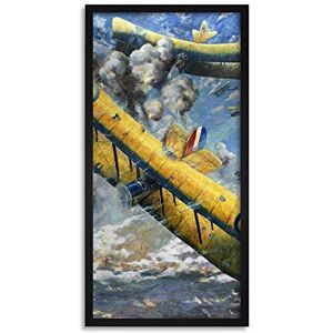 Artery8 Weirter An Aerial Fight World War 1 1918 Painting Framed Wall Art Print Long 25X12 Inch Artery8 Weirter An Aerial Fight World War 1 1918 Painting Framed Wall Art Print Long 25X12 Inch