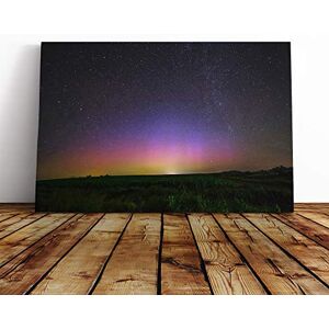 Big Box Art Canvas Print Wall Art Landscape View of Space from Earth Mounted & Stretched Box Frame Picture Home Decor for Kitchen, Living Room, Bedroom, Hallway, Multi-Colour, 20x14 Inch Big Box Art Canvas Print Wall Art Landscape View of Space from Earth Mounted & Stretched Box Frame Picture Home Decor for Kitchen, Living Room, Bedroom, Hallway, Multi-Colour, 20x14 Inch