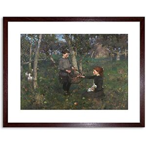 Wee Blue Coo PAINTING JAMES GUTHRIE IN THE ORCHARD 1885 86 KIDS FRAMED ART PRINT F97X12084 Wee Blue Coo PAINTING JAMES GUTHRIE IN THE ORCHARD 1885 86 KIDS FRAMED ART PRINT F97X12084