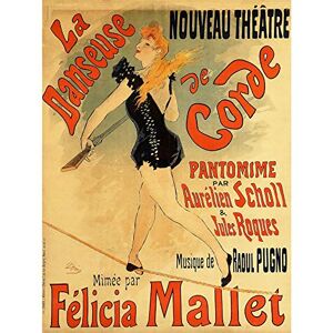 Fine Art Prints Cheret Rope Dancer Felicia Mallet Nouveau Vintage Advert Art Print Canvas Premium Wall Decor Poster Mural Fine Art Prints Cheret Rope Dancer Felicia Mallet Nouveau Vintage Advert Art Print Canvas Premium Wall Decor Poster Mural