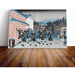 Big Box Art Hiroshige Japanese Oriental Oban Yoko-e Canvas Print Gallery Wrapped 30mm Frame Wall Art 24x16 inches Ready to Hang Asian Picture Living Room Bedroom Lounge Office Big Box Art Hiroshige Japanese Oriental Oban Yoko-e Canvas Print Gallery Wrapped 30mm Frame Wall Art 24x16 inches Ready to Hang Asian Picture Living Room Bedroom Lounge Office