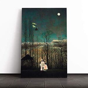 Big Box Art Canvas Print Wall Art Henri Rousseau Carnival Evening Mounted and Stretched Box Frame Picture Home Decor for Kitchen, Living Room, Bedroom, Hallway, Multi-Colour, 30x20 Inch Big Box Art Canvas Print Wall Art Henri Rousseau Carnival Evening Mounted and Stretched Box Frame Picture Home Decor for Kitchen, Living Room, Bedroom, Hallway, Multi-Colour, 30x20 Inch