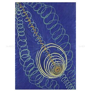 Wee Blue Coo Hilma Klint Abstract Spirals Swirl Painting Wall Art Print Wee Blue Coo Hilma Klint Abstract Spirals Swirl Painting Wall Art Print