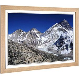 Big Box Art Framed Print of Landscape Mount Everest Mountain (3) Design Wall Art Picture Home Decor for Kitchen, Living Room, Bedroom, Hallway, Oak, A2 / 24.5x18 Inch / 62x45cm Big Box Art Framed Print of Landscape Mount Everest Mountain (3) Design Wall Art Picture Home Decor for Kitchen, Living Room, Bedroom, Hallway, Oak, A2 / 24.5x18 Inch / 62x45cm